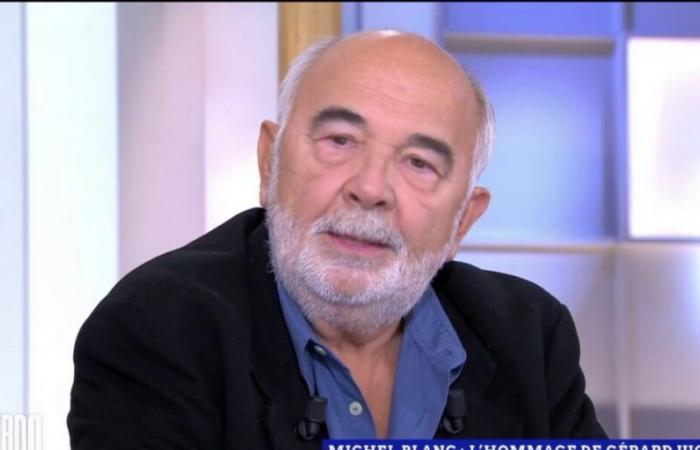 Gérard Jugnot très ému en évoquant la mort de Michel Blanc (ZAPTV)