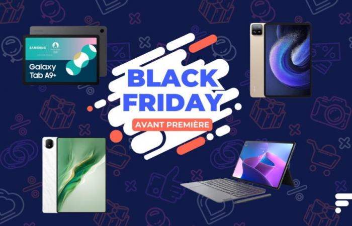 Les tablettes Samsung, Xiaomi et Honor bénéficient déjà de prix bas en ce pré-Black Friday