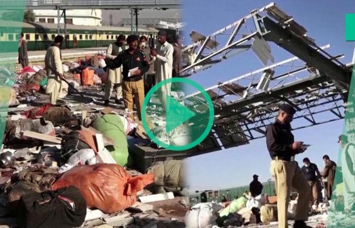 Au Pakistan, une attaque contre une gare fait au moins 26 morts