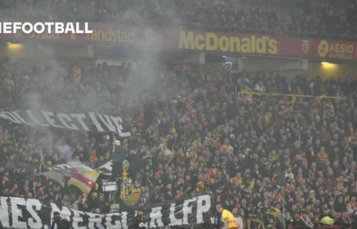 Banderoles contre la LFP, interruption et tifo… Un 54e huis clos animé pour le RC Lens-Nantes