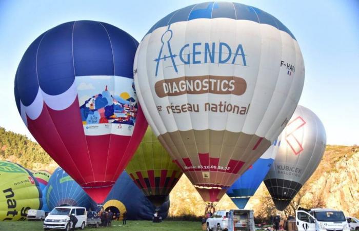 Des montgolfières ont décollé au-dessus de la Haute-Loire