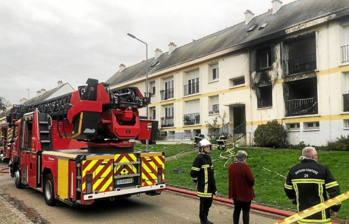 A Douarnenez, deux morts dans un incendie dans un immeuble des HLM