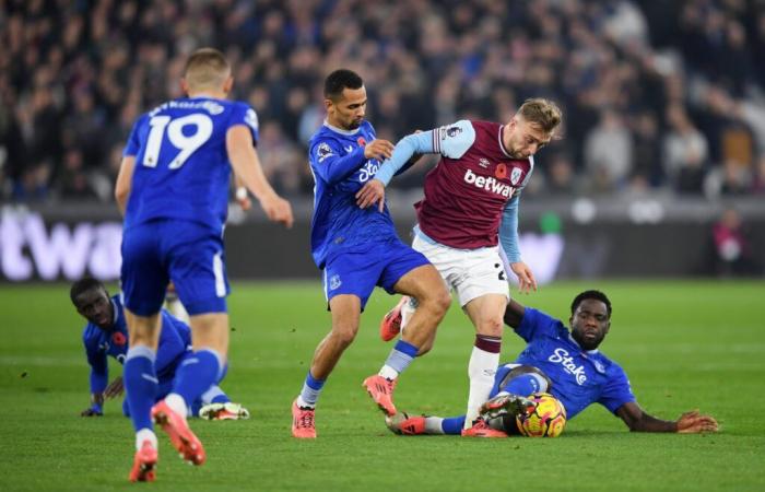 Notes des joueurs de West Ham contre Everton ; La responsabilité de 4/10 doit être réduite, l’étoile de 8,5/10 illumine une journée sombre