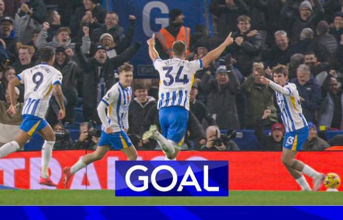 Brighton 2-1 Man City: Joao Pedro et Matt O’Riley étourdissent les champions avec des buts tardifs alors que Pep Guardiola perd un quatrième match consécutif