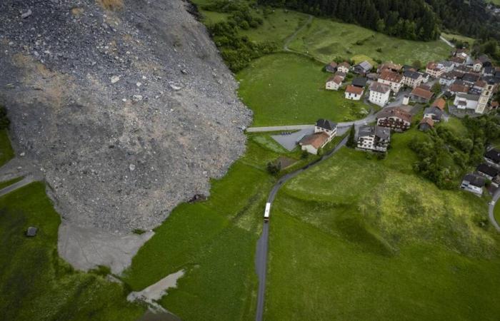 Face au risque d’un nouveau glissement de terrain, le village grison de Brienz se prépare à une évacuation