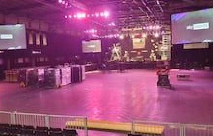 Les derniers travaux du Grand Slam of Darts sont en cours pour préparer Wolverhampton à une cible