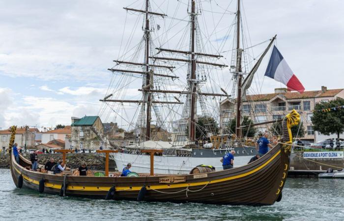 le drakkar prêt à larguer les amarres