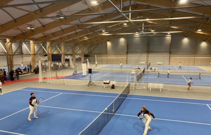 à quoi ressemble le tout nouveau centre départemental de tennis