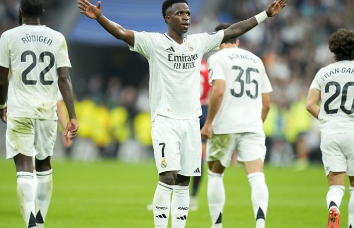 Le Real corrige Osasuna avec un triplé de Vinicius