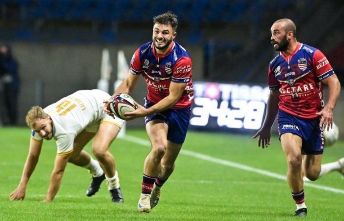 Pro D2 – « Le top 6, le bonus et notre dimanche ! : exulte Gabin Lorre (Béziers)