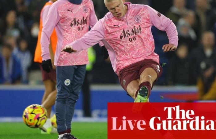 Brighton contre Manchester City : Premier League – en direct