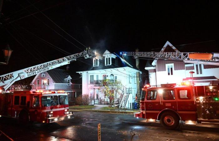 Rivière-du-Loup: incendie dans une copropriété