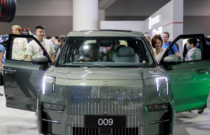 Le Salon international de l’auto des véhicules électriques de Sydney 2024-Xinhua