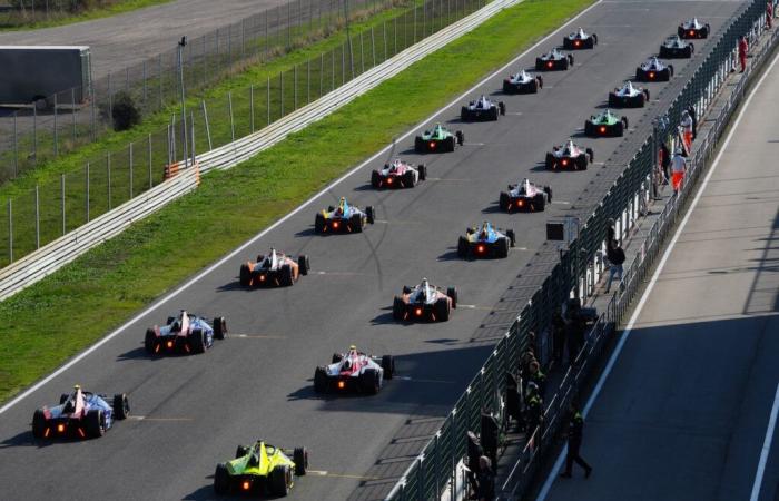 Quatorze pilotes dans un mouchoir à Jarama