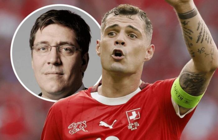 voici le détail du vote suisse et des votes pour Xhaka