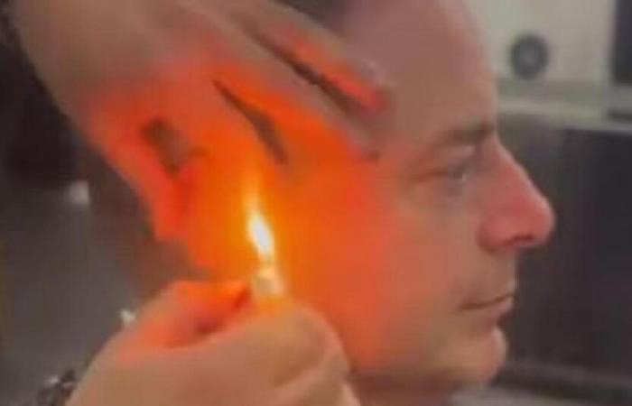 Bart De Wever s’épile les oreilles… avec un briquet ! (vidéo)