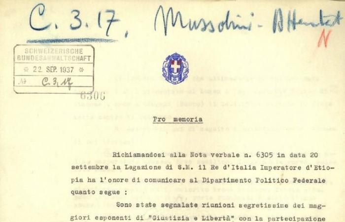 Quand la Suisse traquait « les assassins » de Mussolini