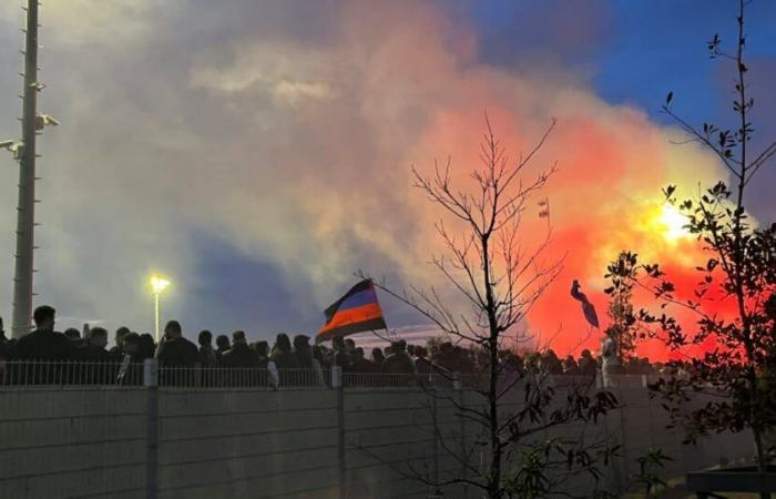 3 500 personnes et une ambiance bouillante avant le derby OL-ASSE