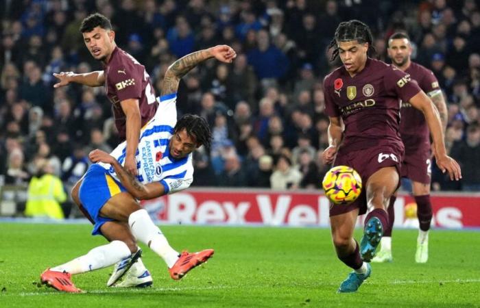 Brighton 2-1 Man City: Joao Pedro et Matt O’Riley étourdissent les champions avec des buts tardifs alors que Pep Guardiola perd un quatrième match consécutif