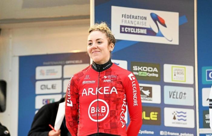 Amandine Fouquenet remporte une Coupe de France de cyclo-cross