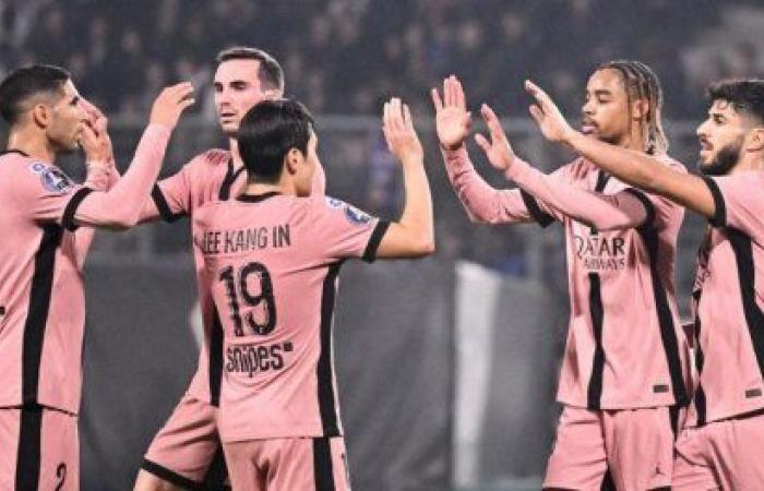 Le PSG s’impose largement à Angers