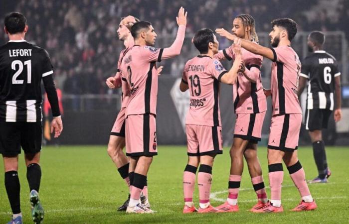 Le PSG joue contre Angers et s’envole au classement