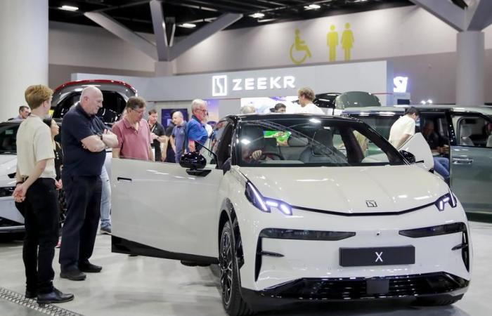 Le Salon international de l’auto des véhicules électriques de Sydney 2024-Xinhua