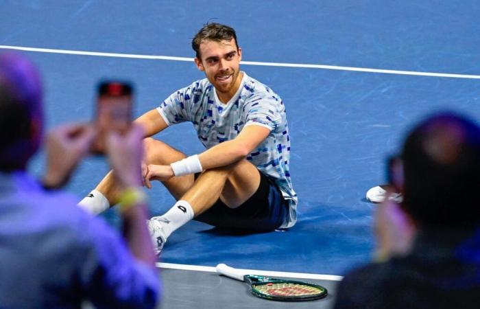 Le Français Benjamin Bonzi remporte son premier titre sur le circuit ATP de Metz