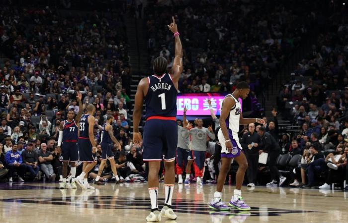 Harden et les Clippers mettent fin à l’offensive des Sacramento Kings