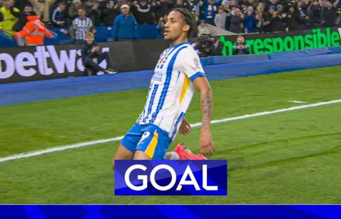 Brighton 2-1 Man City: Joao Pedro et Matt O’Riley étourdissent les champions avec des buts tardifs alors que Pep Guardiola perd un quatrième match consécutif