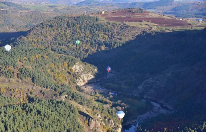 Des montgolfières ont décollé au-dessus de la Haute-Loire