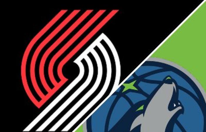 Timberwolves 127-102 Trail Blazers (8 novembre 2024) Récapitulatif du match