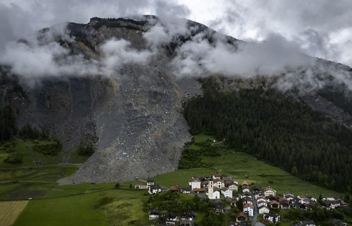 Brienz GR doit se préparer à une nouvelle évacuation