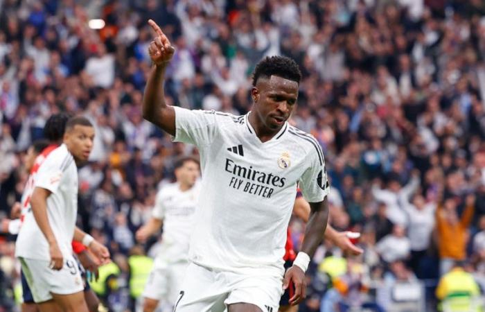 Le héros du triplé Vinicius Junior mène le Real Madrid à une victoire bien méritée en Liga contre Osasuna