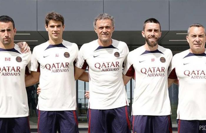 Le staff de Luis Enrique en deuil