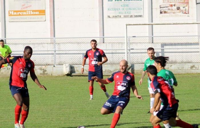 Football amateur (Régional 1). Luzenac perd le match et son défenseur Berete