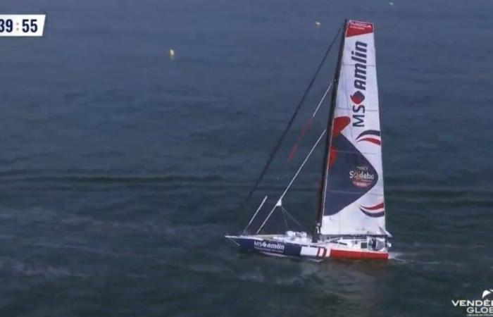 Premier incident du Vendée Globe !