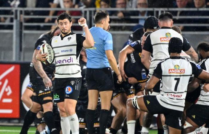 Hugo Verdu savoure après le succès de Brive à Colomiers