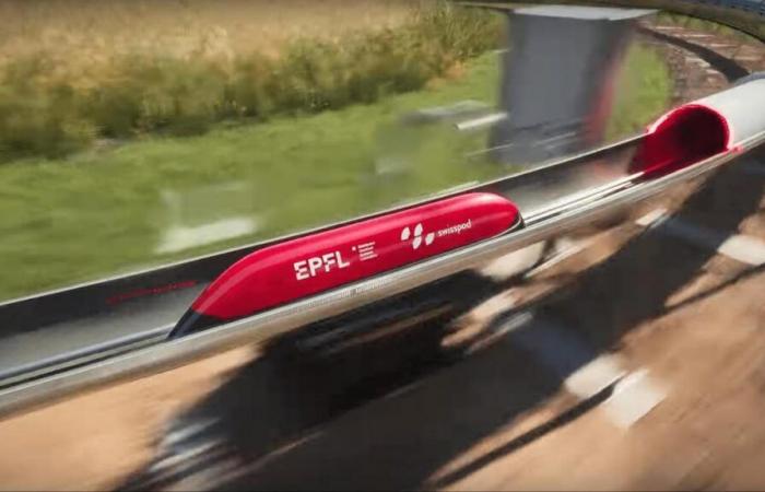 voici le plus long trajet effectué en tube à 400 km/h