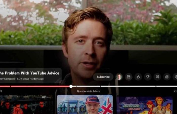 l’application YouTube se transforme pour faciliter la navigation