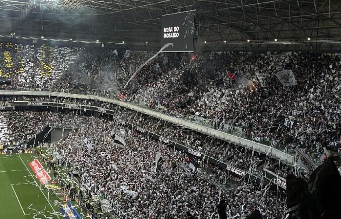 Les supporters de l’Atlético font une mosaïque en finale de la Copa do Brasil ; voir les photos