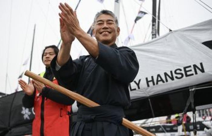 EN IMAGES. Les photos marquantes du grand départ du Vendée Globe 2024