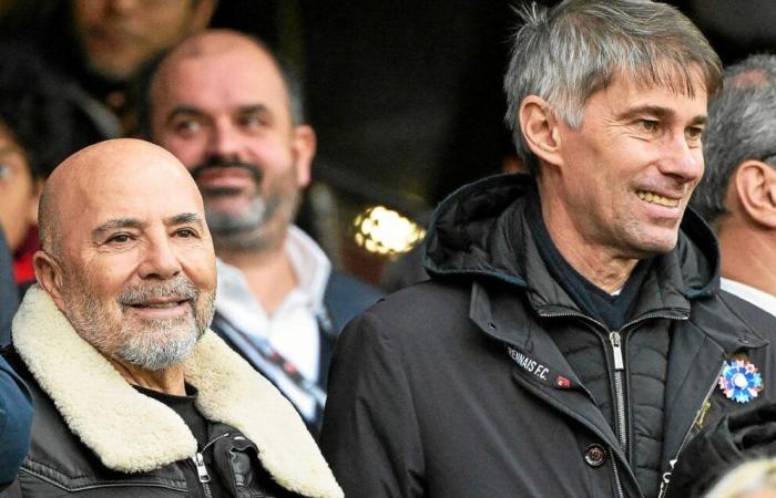 Annoncé à Rennes, Jorge Sampaoli vu dans les tribunes du Roazhon Park, Massara évoque des discussions « avancées »