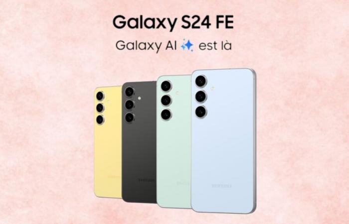 A peine sorti, le smartphone Galaxy s24 FE profite d’une offre à ne pas manquer sur le site de Samsung