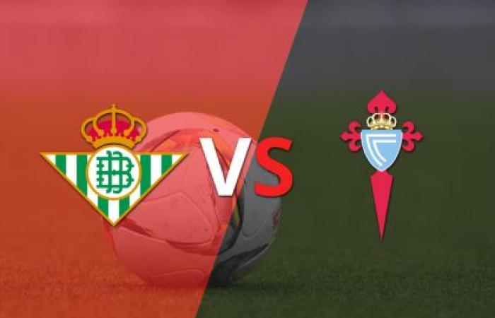 Le match entre le Betis et le Celta commence au stade Benito Villamarín