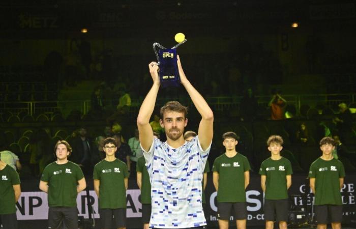 Vainqueur du Moselle Open 2024, Benjamin BONZI face à NORRIE