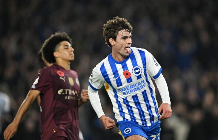 Brighton surprend Man City et inflige une défaite RECORD à Guardiola