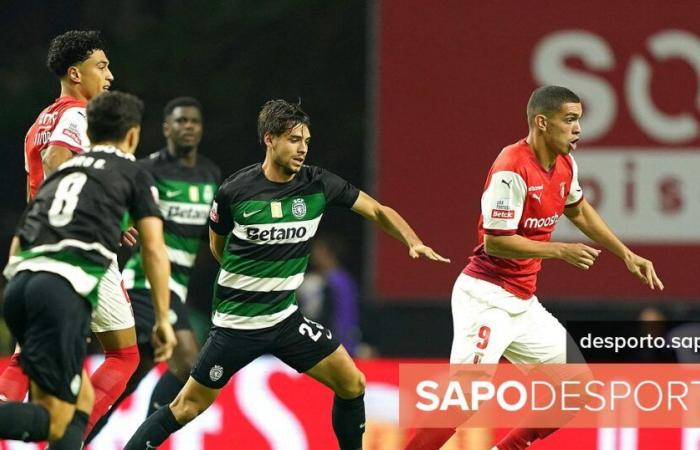 Les buts de Ricardo Horta laissent le Sporting à la traîne à la mi-temps, pour la première fois en I Liga 2024/25 – I Liga