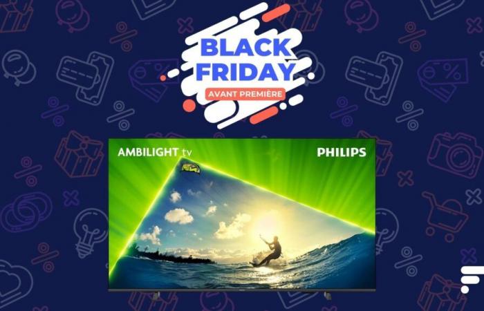 Pour le Black Friday, ce téléviseur Philips Ambilight 4K 50″ est à un prix vraiment réduit : seulement 366€