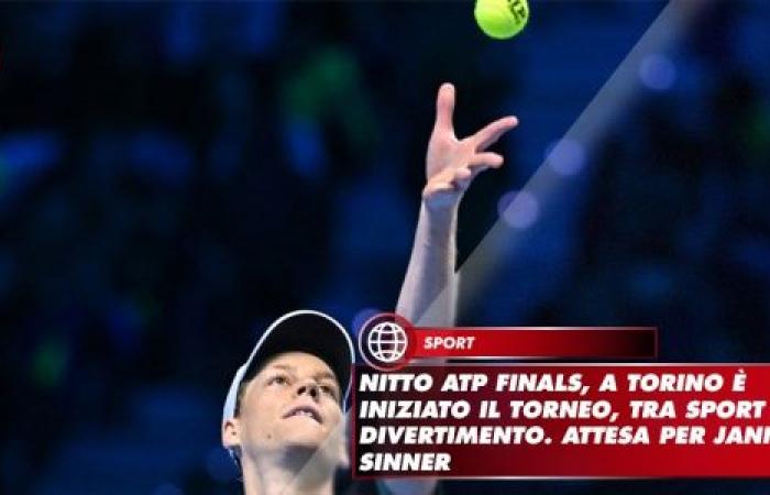 Nitto ATP Finals, le tournoi a débuté à Turin, entre sport et divertissement. En attendant Jannik Sinner